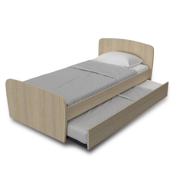 Κρεβάτι Παιδικό Real για στρώμα 90x190cm/200x110cm με μ - somabed.gr