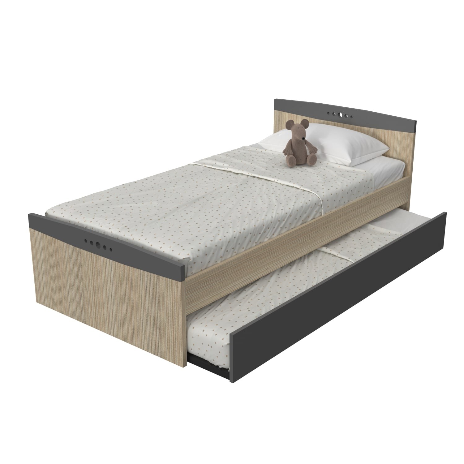 Κρεβάτι Παιδικό Magic για στρώμα 90x190cm/200x110cm με - somabed.gr